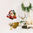 thumbnail image 5 of WMGHA 3D Snowman Breaking Through Wall Decals - PVC Adhesive Holiday Window Stickers for Kids' Rooms, Festive Christmas Wall Art for Living Room and Home Decor, 5 of 5