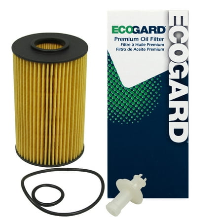 ECOGARD X5702 Cartridge Engine Oil Filter for Conventional Oil - Premium Replacement Fits Toyota Tundra, Land Cruiser, Sequoia, Lexus LX570, LS F, GS F,