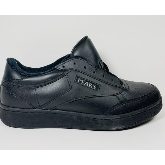 Peaks Men's Winner Oxford Casual Athletic Sneakers M6121, Black - Size 11M