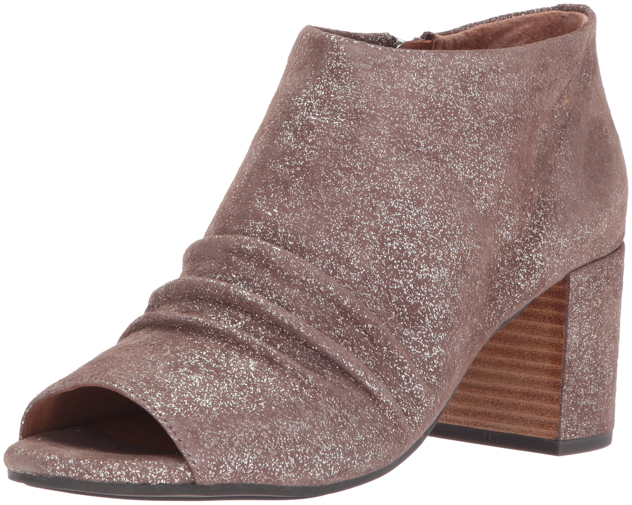PEEP TOE BOOTIE WITH RUCHED VAMP Boot 