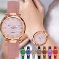 thumbnail image 2 of PVCS Montres Mode pour Femmes Horloges Montres Cuir Décontracté Robes Poignet Cristaux, 2 of 2