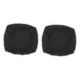 thumbnail image 4 of Protector de la cubierta del asiento de la silla del poliéster del estiramiento 2pcs para del partido Negro_l Sunnimix Funda de asiento de silla de comedor, 4 of 8