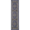 thumbnail image 7 of Home Dynamix Premium Sakarya Traditional Medallion Runner Area Rug, Country Blue/Brown, 1'9"x7'2", 7 of 7