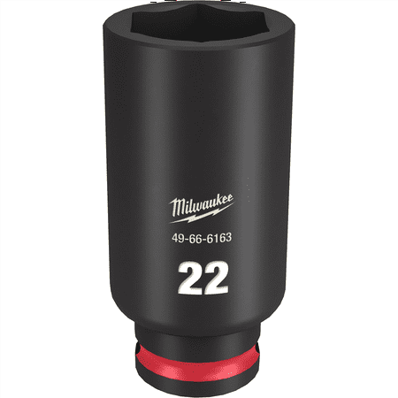 

Milwaukee Tool SHOCKWAVE Impact Duty 3/8 Drive 22MM Deep 6 Point Socket