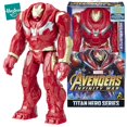 thumbnail image 1 of 30cm Hasbro Marvel Avengers figuras de dibujos animados Bulbuster Hulk Thanos Spiderman fantasma acción muñeca juguetes para niños niñas regalo 1/6 zhangyuxiang LED, 1 of 2