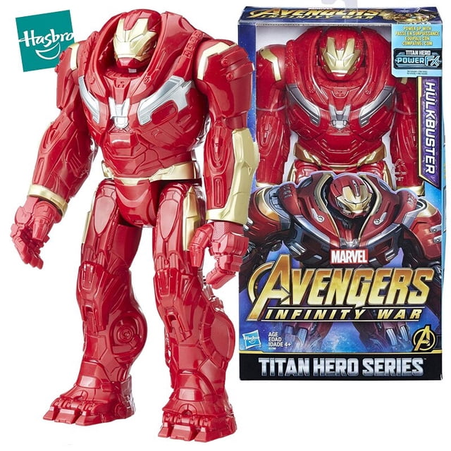30cm Hasbro Marvel Avengers figuras de dibujos animados Bulbuster Hulk Thanos Spiderman fantasma acción muñeca juguetes para niños niñas regalo 1/6 zhangyuxiang LED
