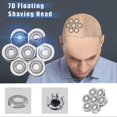 thumbnail image 3 of 7D Electric Shaver Replacement L Waterproof Blade Flexible Cutter Floating Face Beard Shaver Blade, 3 of 5