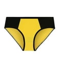 thumbnail image 5 of IROINNID Hiphuggers Underwear For Women At Hip 5PC Patchwork Briefs Quick-dry Comfy Contrast Color Soft Panties, 5 of 8
