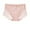 Pink, variant on uublik Plus Size Panties for Women Seamless Boxer Briefs Full Coverage Soft Stretch Boxer Shorts Womens Lace Underwear Purple