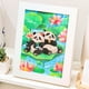 thumbnail image 5 of Decoración del hogar, decoración de habitaciones, decoración de paredes. Rompecabezas con diseño de pandas. Lindos pandas. Rompecabezas de 108 piezas para adultos. Ideal para hombres, mujeres y niños., 5 of 6