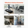 thumbnail image 6 of KFFKFF Treadmill Mat for Carpet, 1/4" Thick, 36" x 78" Exercise Equipment Mat for Treadmills, Elliptical, Rowing Machine, Durable PVC Floor Protector, Water-resistant and Non-slip for Home Gym, 6 of 9
