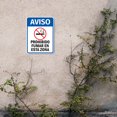 thumbnail image 5 of Portrait Round Plus Aviso Prohibido Fumar En Esta Zona Wall or Door Sign | Spanish Construction Area Signs - Small, 5 of 9
