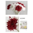 thumbnail image 4 of Ikeay Simulation Brushed Gerbera Chrysanthemum Single Stem Silk Flower, Minimalist Home Office Wedding Decoration, Realistic Artificial Flower, 4 of 4