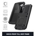 thumbnail image 4 of Casetego for Samsung Galaxy S22 Plus Case,Built in Kickstand Heavy Duty Military Grade Rugged Shockproof Protective Cover,Black, 4 of 8