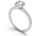 thumbnail image 2 of 1-1/4 Carat T.W. Diamond Classic 14kt White Gold Engagement Ring, 2 of 5