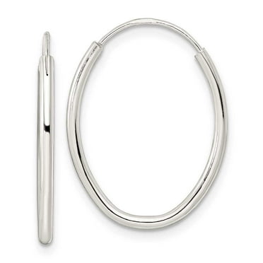 In Season Jewelry 925 Sterling Silver 11mm Classic Plain Huggie Hoop Earrings For Preteens & Teens - Foto 9