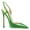 Green, variant on FSJ Women Slip on Pointy Toe D'orsay Pumps Slingback Backstrap High Stiletto Heels Adjustable Buckle Fashion Dress Shoes Size 8 Red
