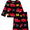 Cars Black, variant on Disney Princess Toddler Girls Microfleece Pajama Top and Pants Set, 2-Piece, Sizes 12M-5T