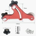 thumbnail image 4 of Amdohai 2pcs Polyvalent en Alliage d'Aluminium Précis Stock Guides Table Scies Roulement Roue Rouleau Planche à Bois Presseur pour 30 et 45 Fentes Standard, 4 of 8