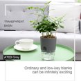 thumbnail image 5 of TOPRenddon Self Watering Plant Pots for Indoor Plants - Small Plastic Flower Pots with Wick System for Herbs, Succulents, African Violets - White & Gray, 5 of 9