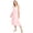 Pink, variant on Prettyui Nightwear Ladies Sexy Night Dress Sleeveless Nighties Lace V-neck For Women Nightgown