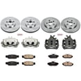 thumbnail image 2 of PowerStop Front and Rear Stock Replacement Brake Pad and Rotor Kit with Calipers Fits: JAGUAR Select Models KCOE1352, 2 of 5