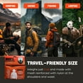 thumbnail image 6 of Ben's InvisiNet Bug Jacket & Mitts - Durable & Comfortable Insect Protection for Outdoor Activities - Fine Mesh Bug Net with High-Visibility - S/M, 6 of 7