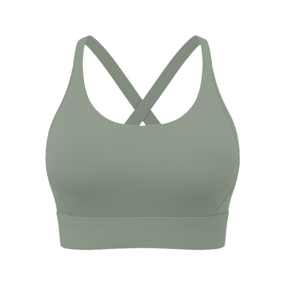 ZIXKCGDSE Sports Bra Womens with Thin Straps Stretchy Workout Bras Lightweight Underwear Size XXL