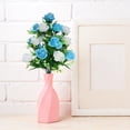 thumbnail image 4 of Artificial Roses Silk Flower Arrangement With 18 Realistic Rose Heads For Home Office Decor And Photography Props, 4 of 4