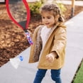 thumbnail image 4 of Miangastore 1 Pair Children's Tennis Racket Kids Palying Badminton Oval Rackets Game Props for Kindergarten Primary School Outdoor Sports (Red), 4 of 9