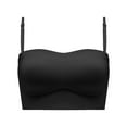 thumbnail image 1 of Afdoent Bras For Women Ladies Low Back Bra Wire Backless Bra Convertible Spaghetti Strap Seamless Sleeping Bralette Comfortable, 1 of 8
