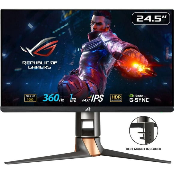 ASUS ROG Swift 24.5” FHD 360Hz 1ms HDR10 Gaming Monitor - PG259QNR