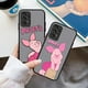 thumbnail image 4 of Funda para Samsung Galaxy A72 A71 A53 A52 A51 A50 A42 A32 A33 A30 A23 A22 A21S A20S 5G 4G LITE Funda Linda Rosa Piglet Anime, 4 of 5