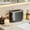 Black-Free Size, variant on Desktop Trash Can, Compact Waste Bin for Home, Office, Dormitory Desk, Paper Scrap Collector, Space-Saving Garbage Bin, Creative Storage Basket for Small Spaces