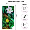 thumbnail image 2 of style2 1 toalla de playa estampada de felpa de doble cara con Toalla de baño para natación para adultos de fibra ultrafina transfronteriza, terciopelo seco de doble cara, 2 of 5