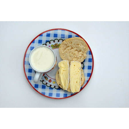- Peel-n-Stick Poster of French Cheese Bread Tomato Food Breakfast Milk Poster 24x16 Adhesive Sticker Poster Print