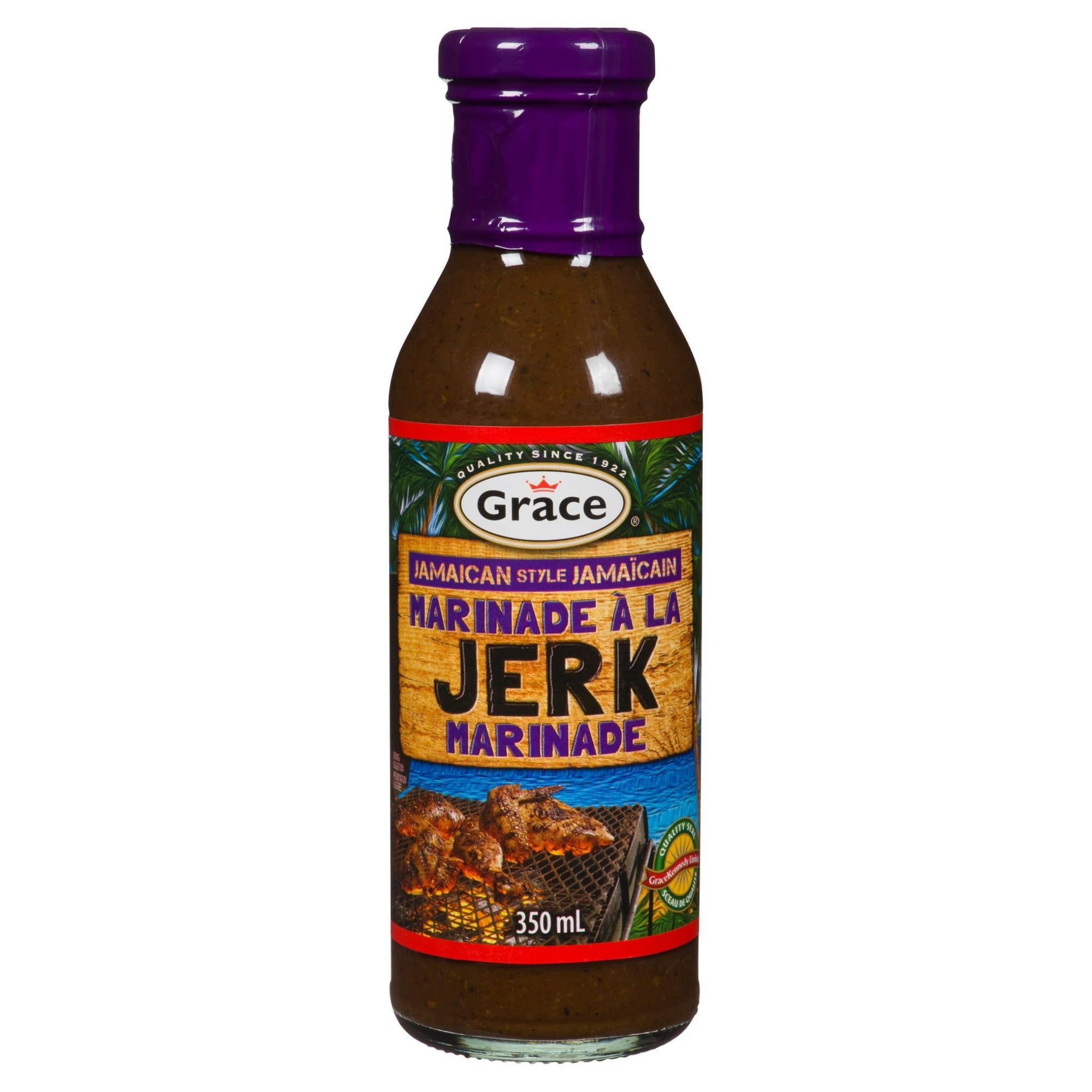 Grace Jamaican Style Jerk Marinade, 350ml Bottle, Grace Jamaican Style Jerk Marinade, 350ml Bottle