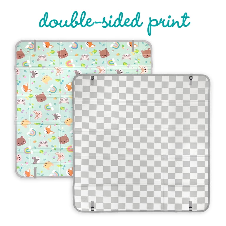 Infantino Foldable Soft Foam Mat, Extra Large with Pop-Up Sides photo 7