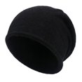 thumbnail image 2 of Eoperou Women Winter Hat Knitted Elastic Thick Warm Soft Cold Resistant No Brim Beanie Baggy Solid Color Lady Cap, 2 of 8