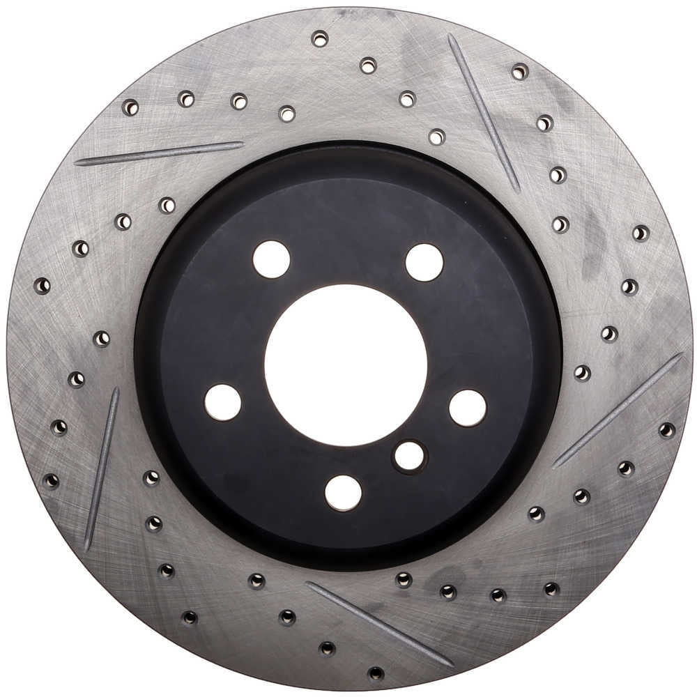 Stop Tech 127.34147L Front Left Sport Drilled & Slotted Rotor Fits select: 2013-2016 BMW 328, 2019 BMW 330I