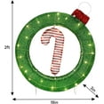 thumbnail image 3 of Joyfy 2 FT Candy Cane Yard Light Christmas Outdoor Decorations,30 LED Christmas Decorations,Christmas Yard Light with Stakes Decorations Outdoor Holiday Decor, 3 of 6