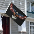 thumbnail image 6 of American Flag Eagle Flag 3x5 Ft Outdoor Indoor With Grommet Garden Yard Banner Decorative Sign, 6 of 6