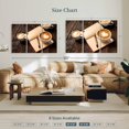 thumbnail image 3 of Elephant Stock Coffee And Diary Wall Art - Horizontal Multi Panel Canvas - 3 Piecekitchen Wall Decor - Photography Food And Drink Multi Panel - Brown And Beige Decor - 57" x 36", 3 of 4