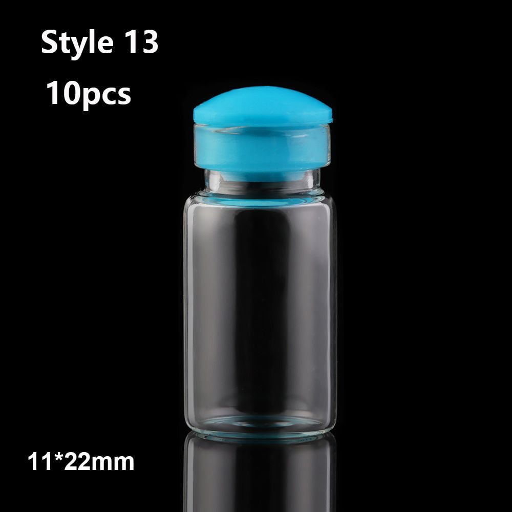 13*29mm Cute mini clear cork stopper glass bottles, tiny glass bottles –  Rosebeading Official