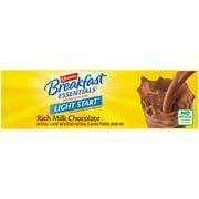 Carnation Breakfast Essentials Light Start Instant Complete Nutritional Drink, Chocolate, 5.64 OZ (Pack of 2)