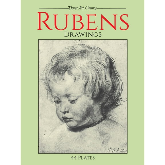 Dover Fine Art, History of Art: Rubens Drawings : 44 Plates (Paperback)