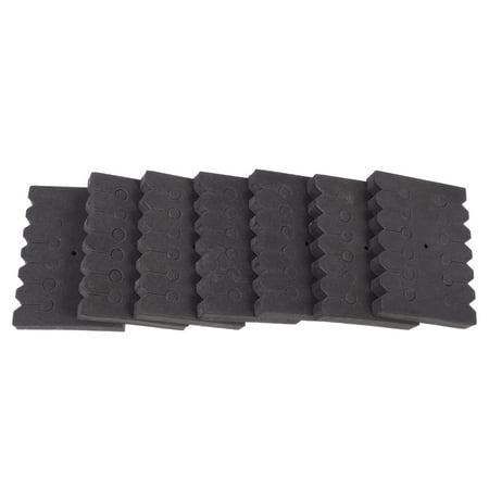 7 Pcs Durable Arrow Separator Bow Cases Archery Compound Draw Weight Scale Black
