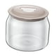 thumbnail image 4 of Frascos de vidrio transparente, recipientes de vidrio para yogur, frascos de vidrio de repuesto para pudín de yogur Botella con tapa, 4 of 9