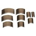 thumbnail image 4 of Leather End Cutter Leather V Shape Punch DIY Tool DIY Leather Craft Half-round Punch Cutter For DIY Handwork Strap Belt Bag Leather Wallet, 4 of 8
