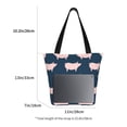 thumbnail image 3 of Balery Pig 1 Bolsa de Hombro con Diseño, Bolsa Grande y Duradera, Bolsa Versátil para Compras, 3 of 6
